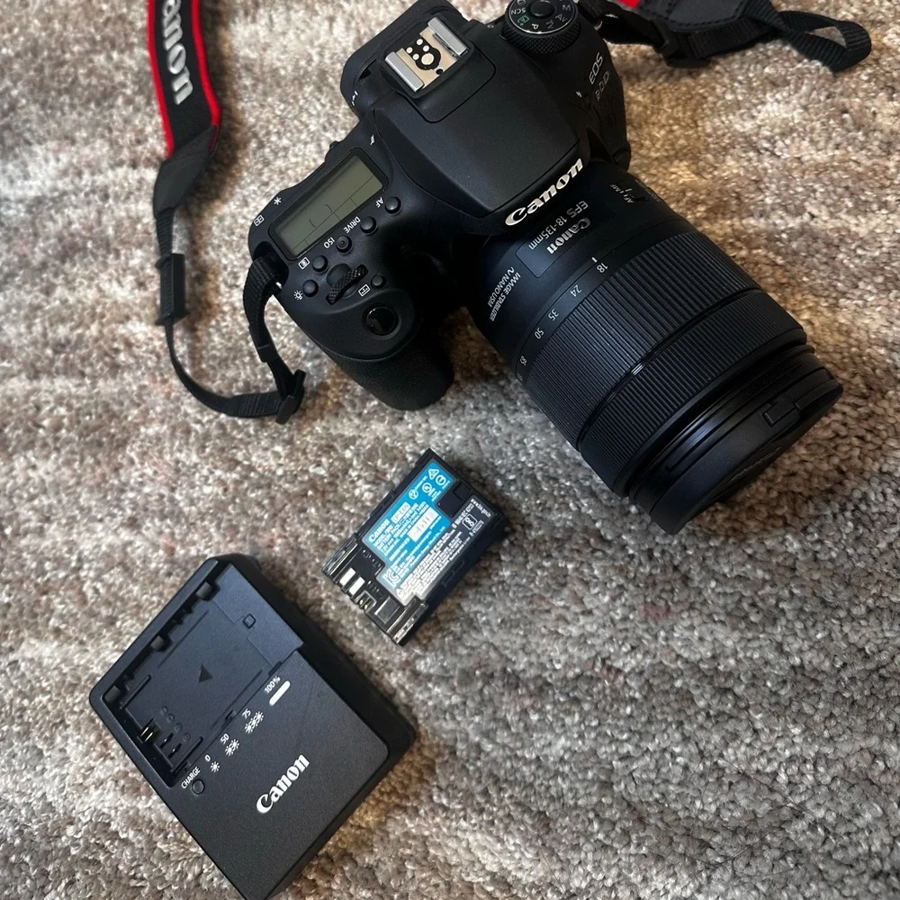 Canon- EOS 90D DSLR Camera 18-135mm Lens